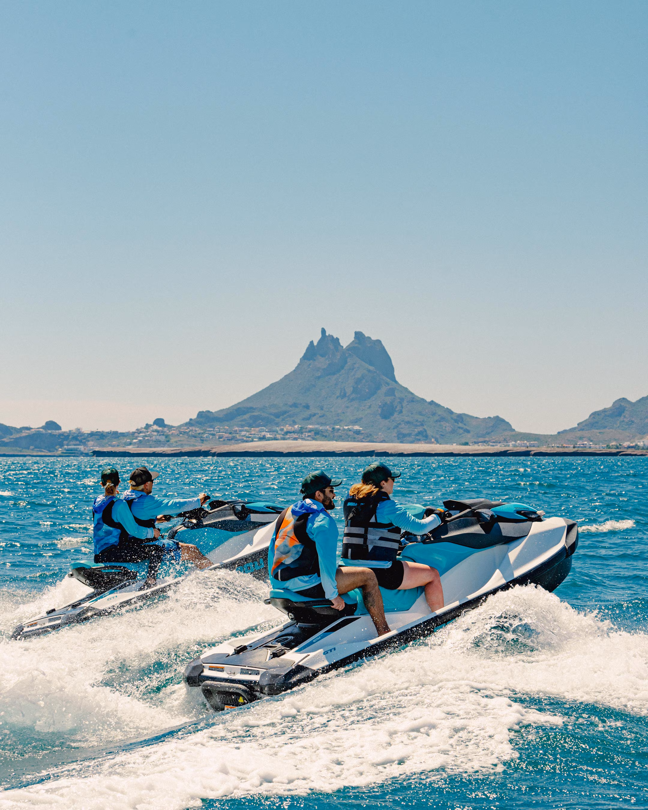 Jet ski y bahía de San Carlos, Guaymas, Sonora